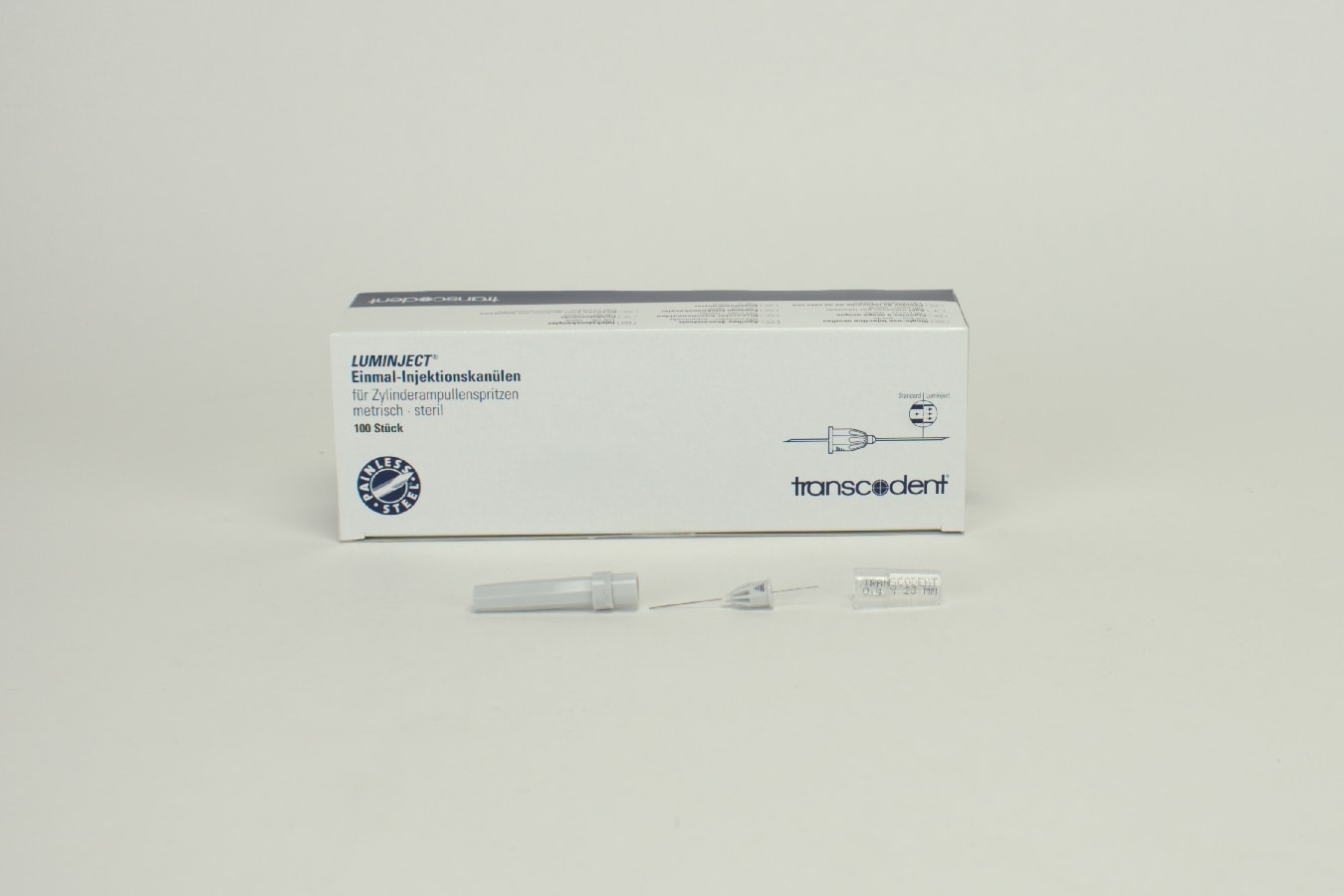 Injektionskanyl 27G 0,4x23mm Luminject 100st