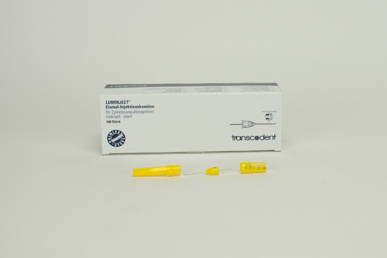 Injektionskanyl 30G 0,3x23mm Luminject 100st