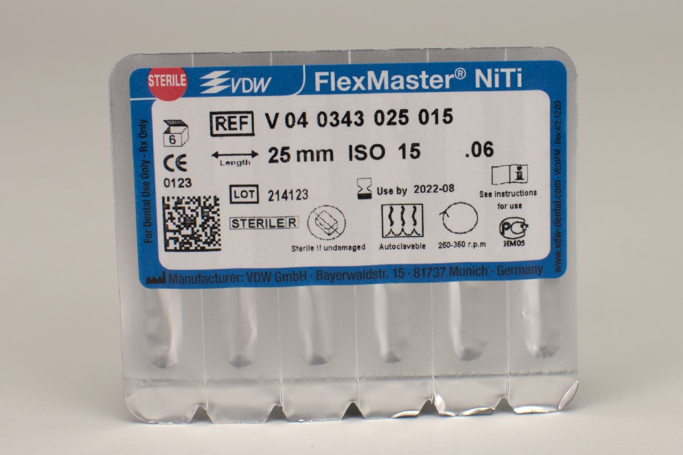 FlexMaster Taper 06 343/15 25mm 6st