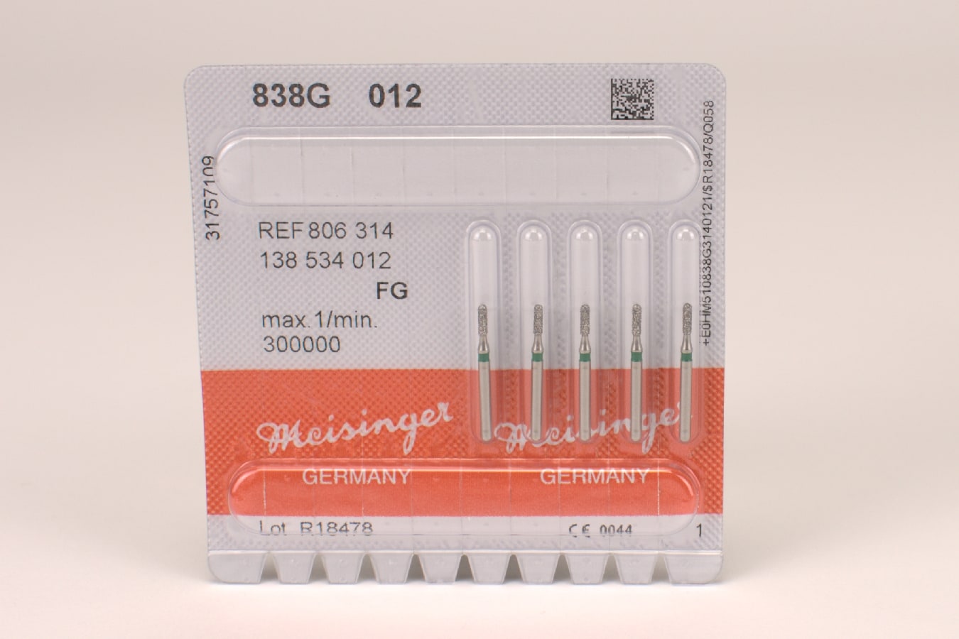 FG Diamantborr 838 G 012 5st