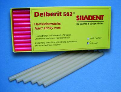 Deiberit Klibbvax 50 stg gul