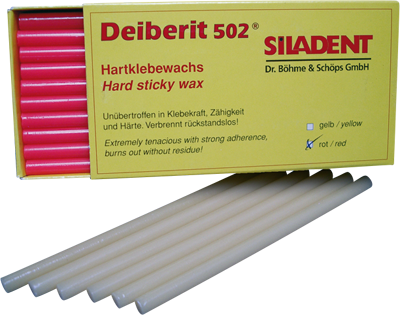 Deiberit Klibbvax 50 stg gul