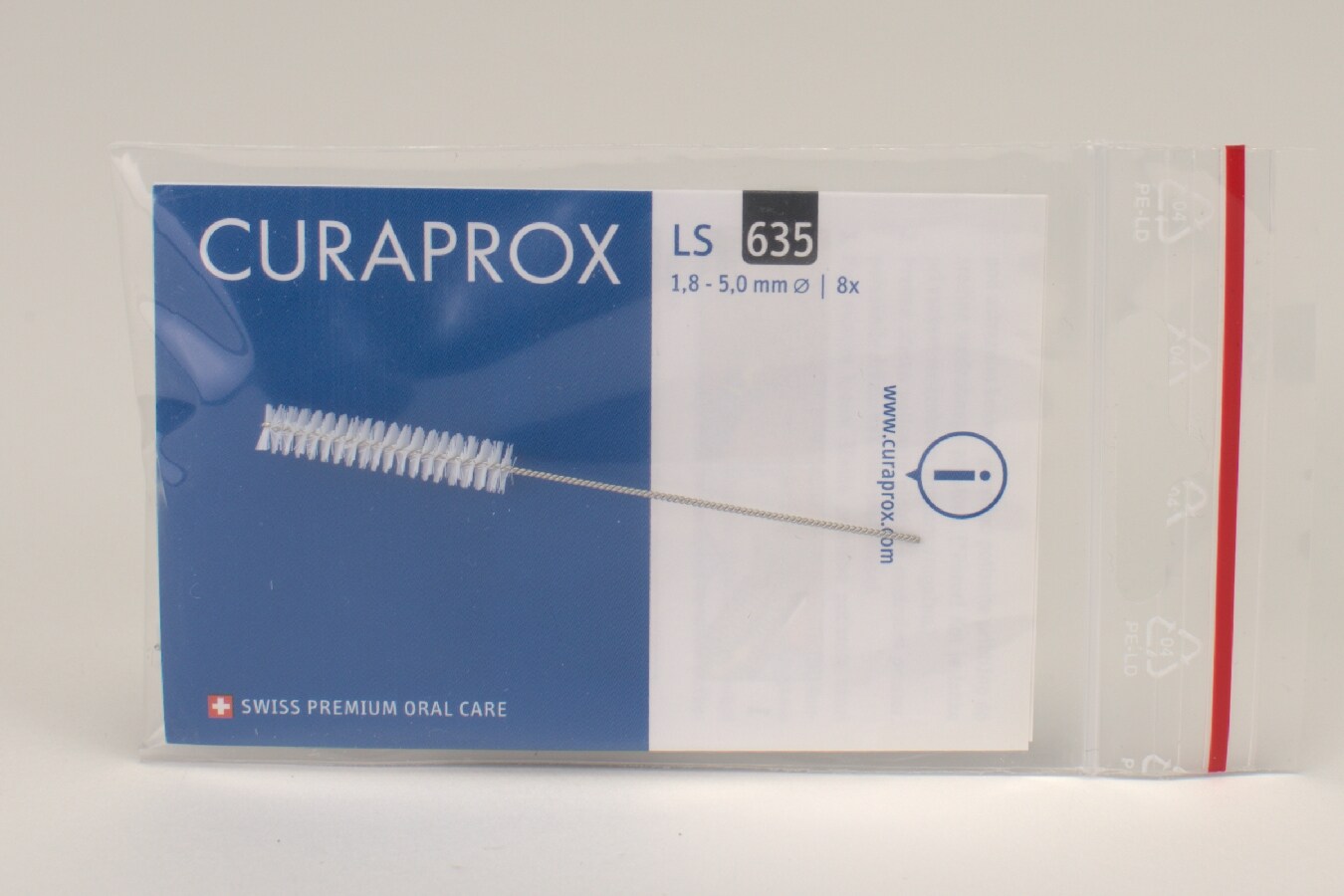 Curaprox Mellanrumsborste LS 635 medium 8st