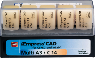 Empress CAD Cerec/InLab MU A3 C14 5St