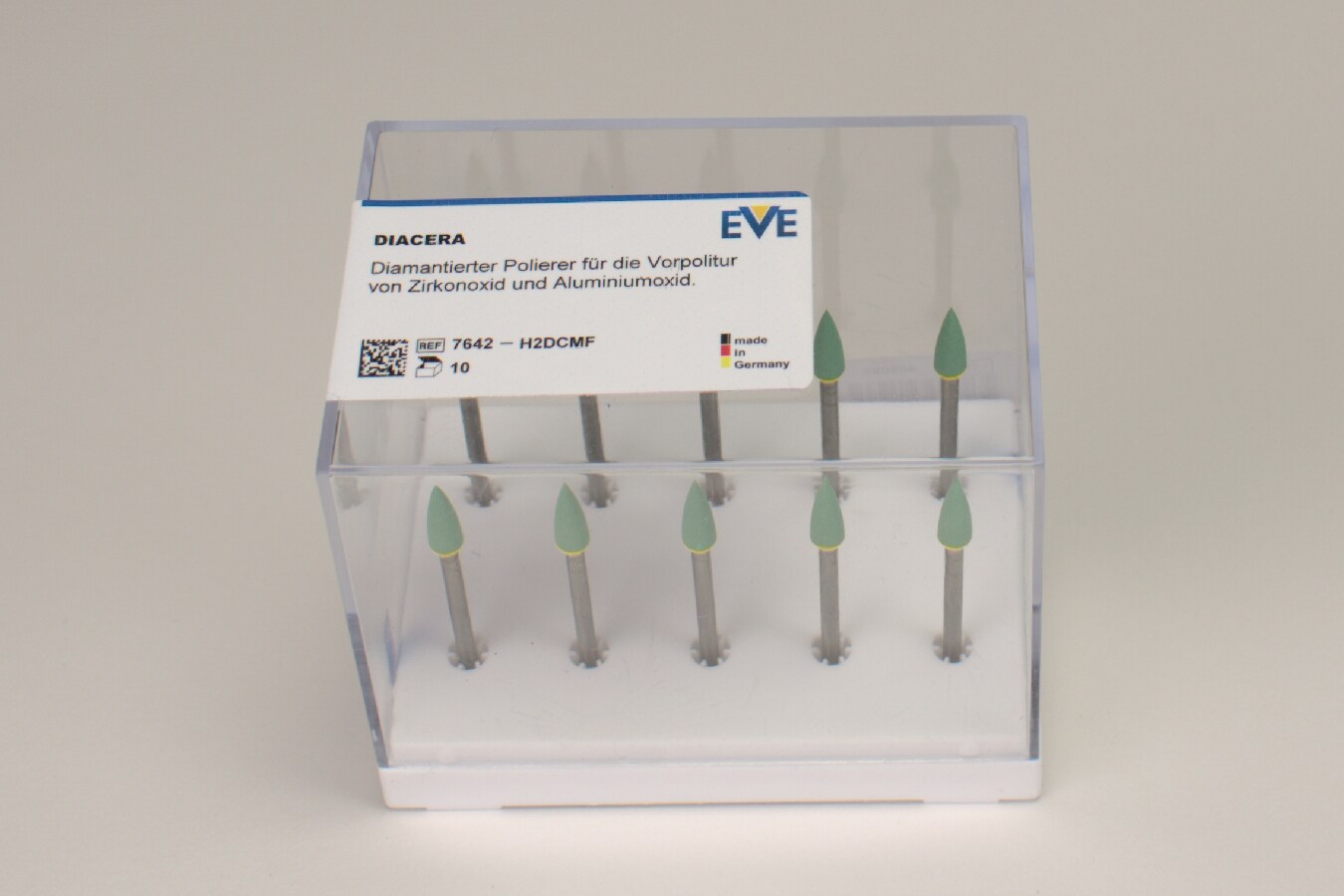 EVE Diacera Polerare grön H2DCmf Hst 10st