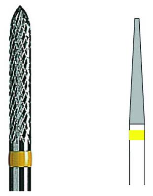 HM Fräs 0630.023 TC Cutter 30 Hst gul 