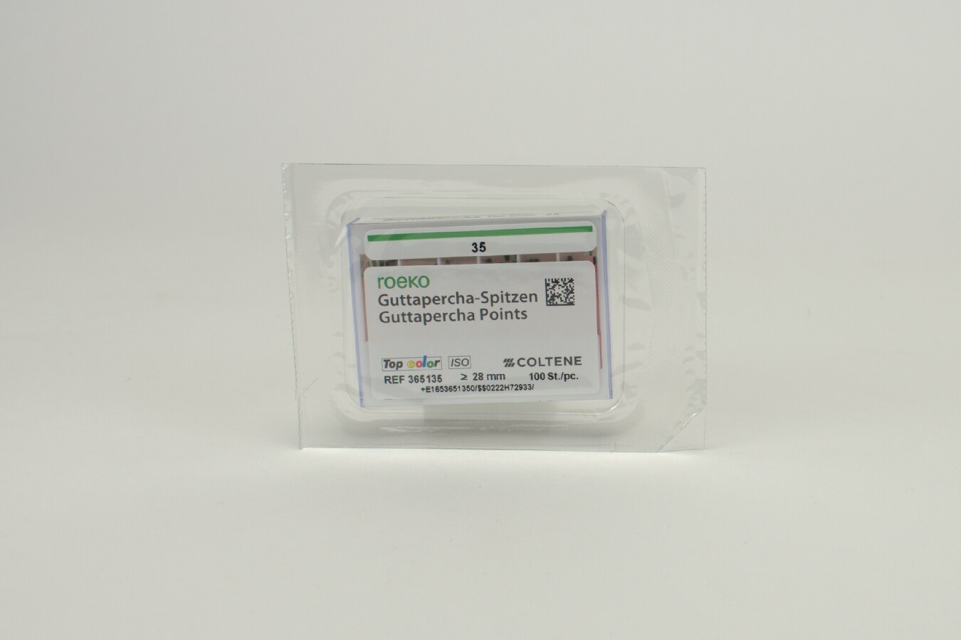 Guttaperka Top-Color 35 grön 100st