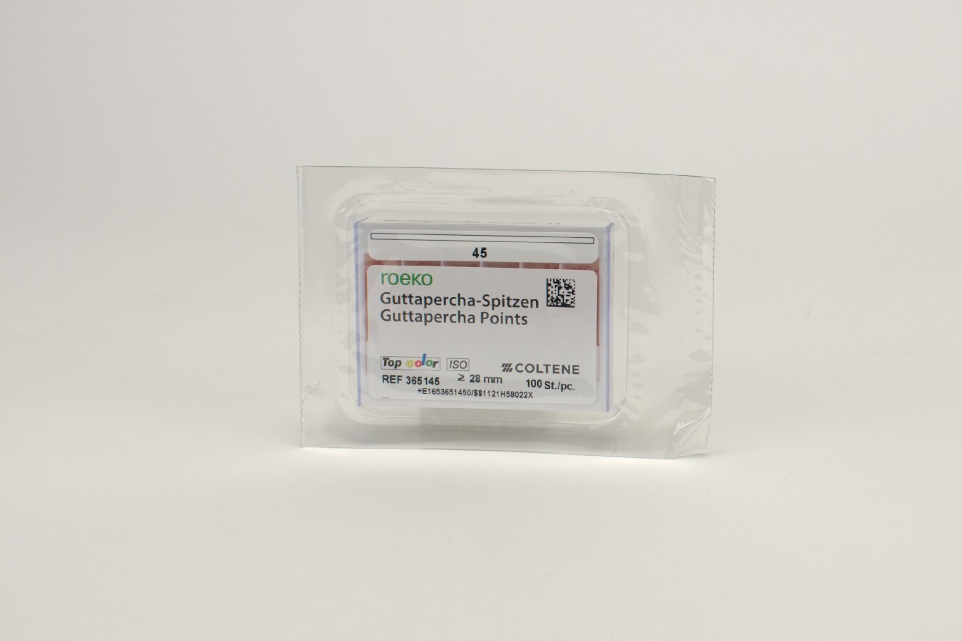 Guttaperka Top-Color 45 vit 100st