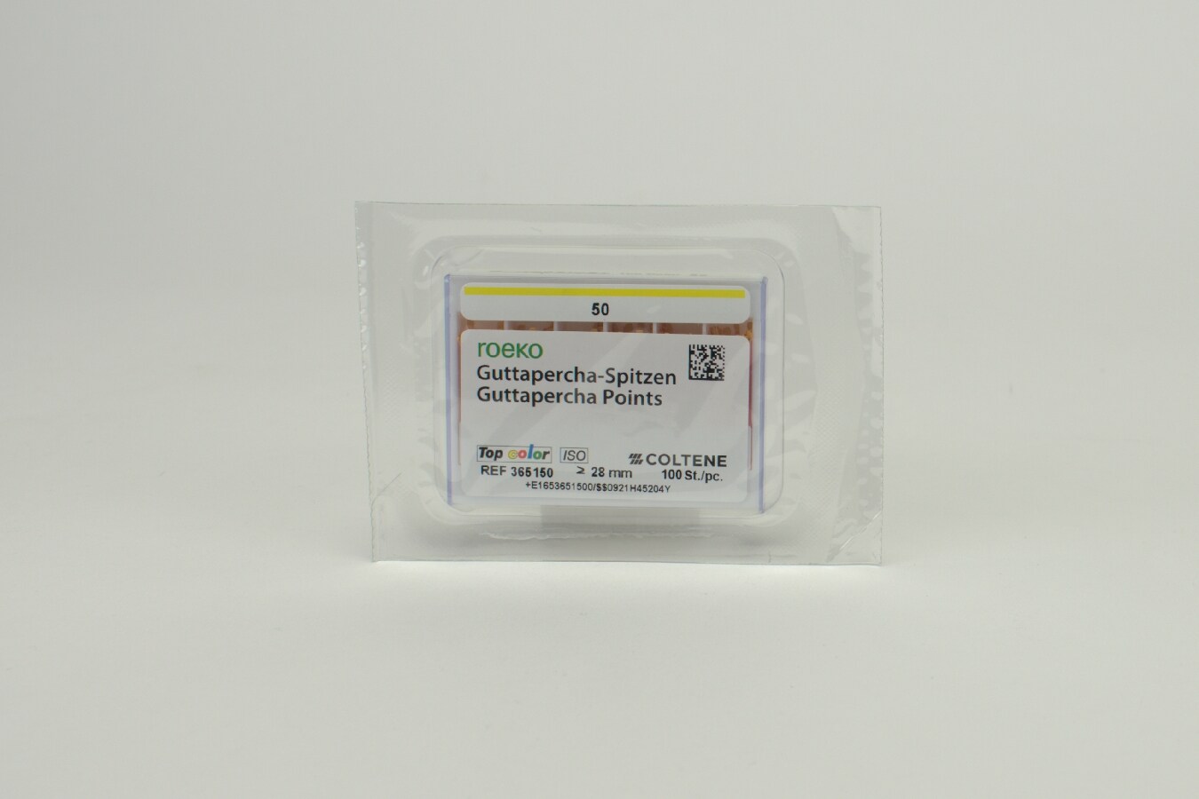 Guttaperka Top-Color 50 gul 100st
