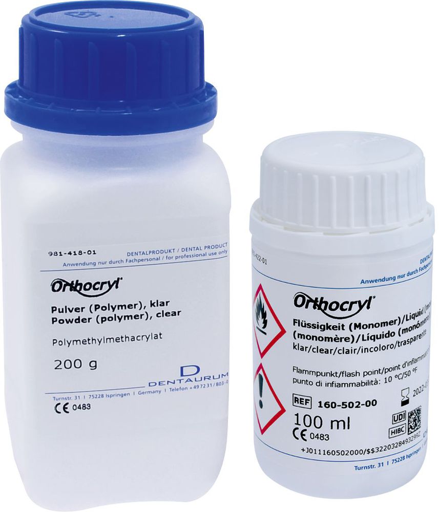 Orthocryl Rosa-Transparent 200g/100ml