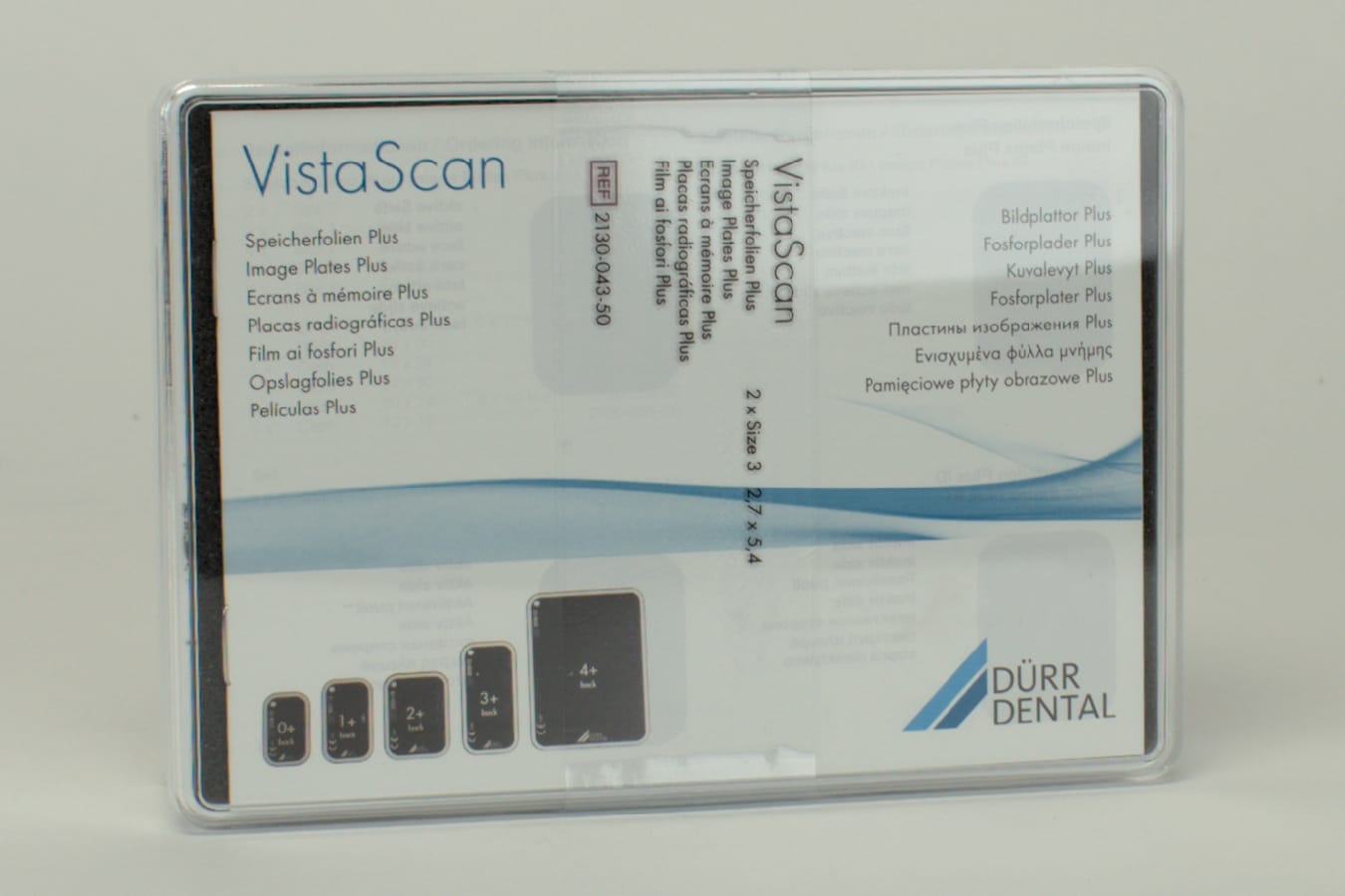 VistaScan bildplatta S3 plus 2st