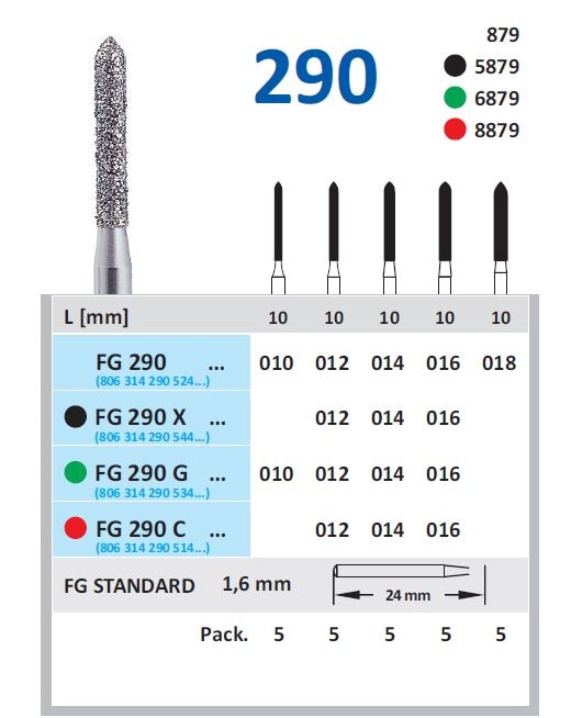 Fg Diamantborr 290 016 C fin st