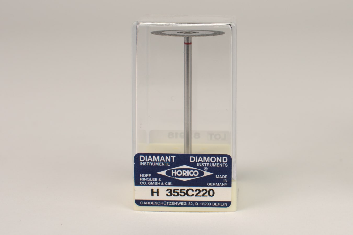 Diamantdisk H 355 220 C fin