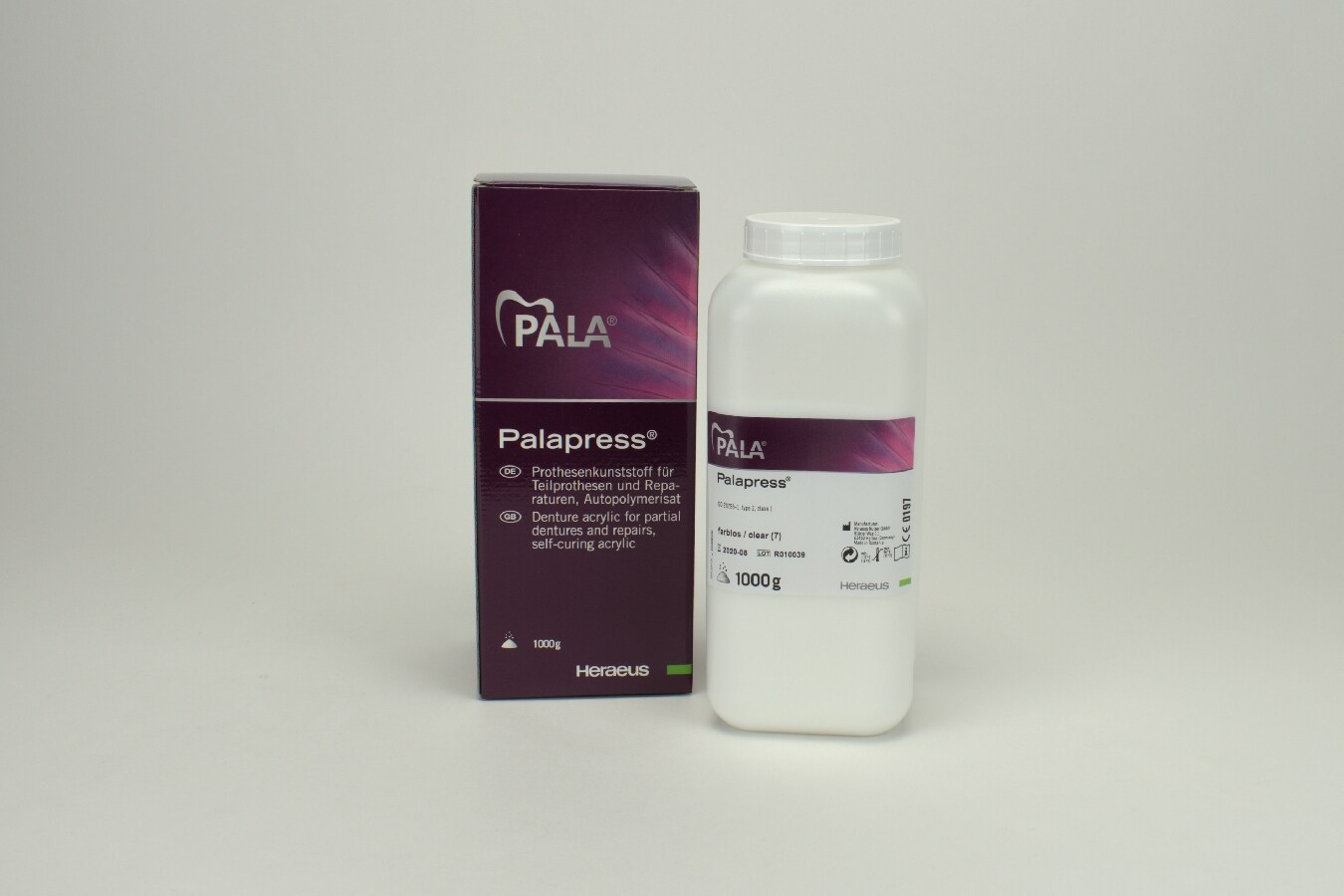 Palapress Pulver Klar 1000g