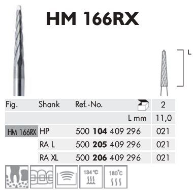 Vst Kirurgiborr HM 166RX 204 021 2st