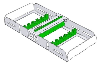 Flexi-Clip 5 låsbar grön 