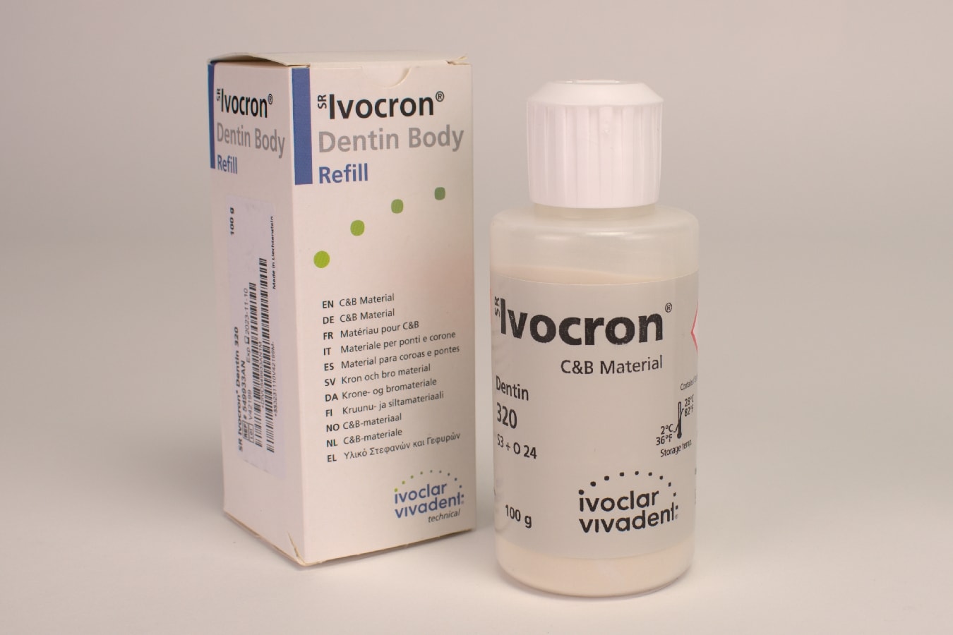 Ivocron Dentin 320/5B 100g
