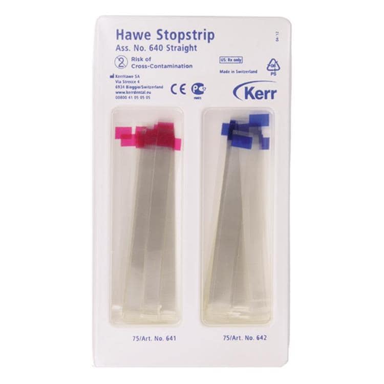 Stopstrips Transparenta rak sortiment 75st