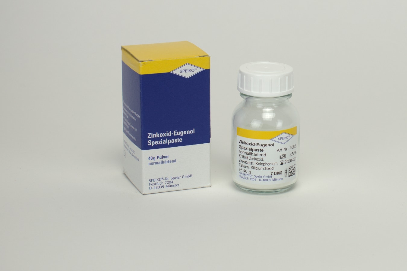 Zinkoxid/Eugenol NH Pulver 40g