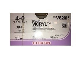 Sutur Ethicon Vicryl 4-0 violett ST-4/ST-4 36st