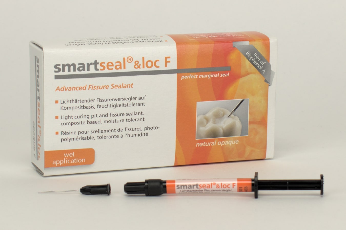 SmartSeal & Loc F 2x1,5g nautral opak