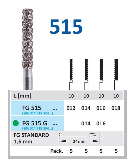 Fg Diamantborr 515 012 5st