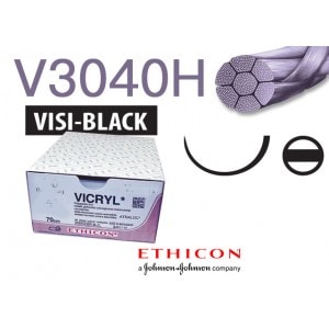 Sutur Ethicon Vicryl 4-0 violett Visi-Black JRB-1 36st