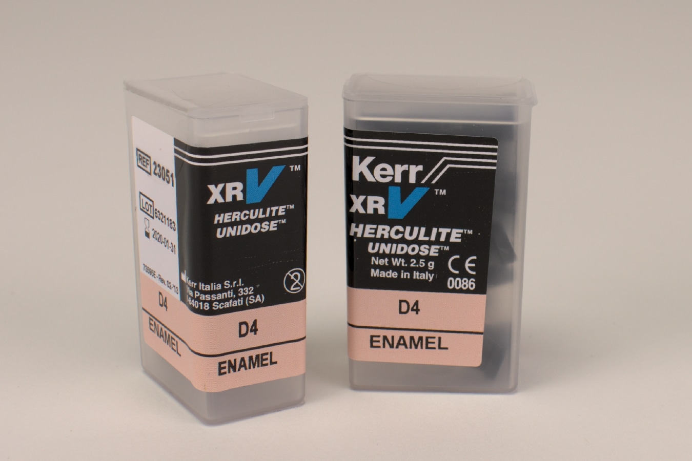 Herculite XRV Emalj D4, 20 x 0,25 g Unidose