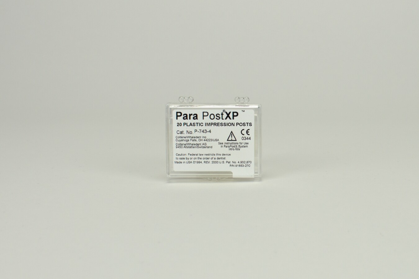ParaPost XP Avtryckstift 1,00mm gul P743-4 20st