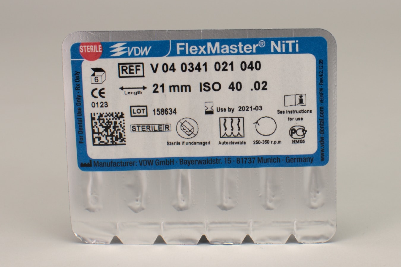 FlexMaster Taper 02 341/40 21mm 6st