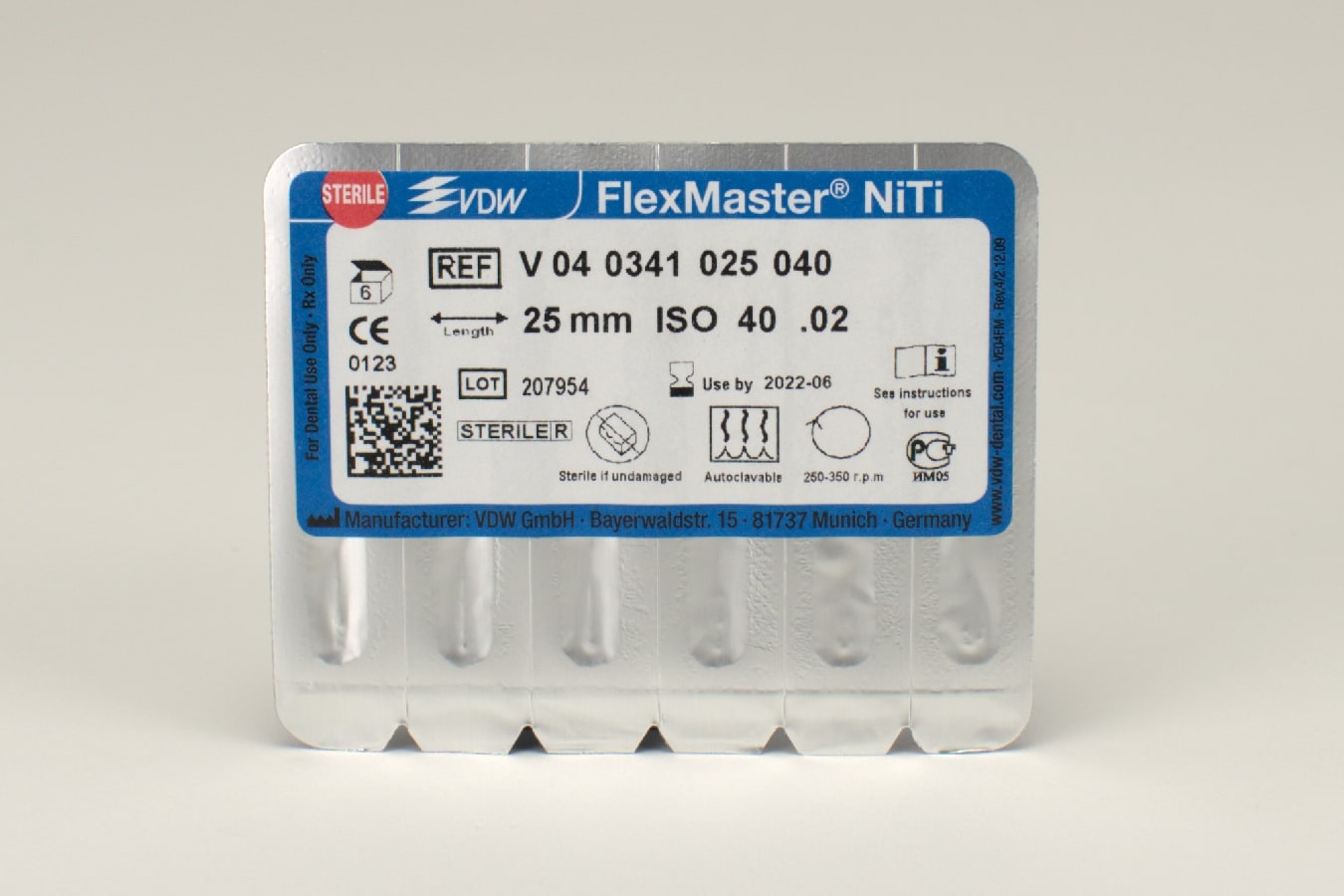 FlexMaster Taper 02 341/40 25mm 6st