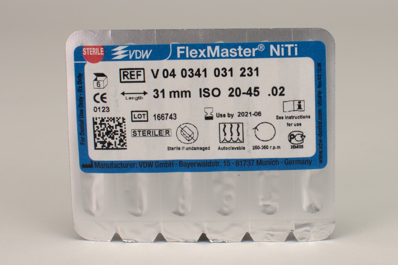 FlexMaster Taper 02 341/20-45 31mm 6st