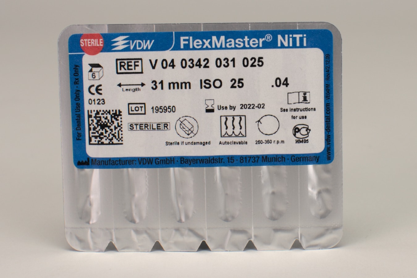 FlexMaster Taper 04 342/20 31mm 6st