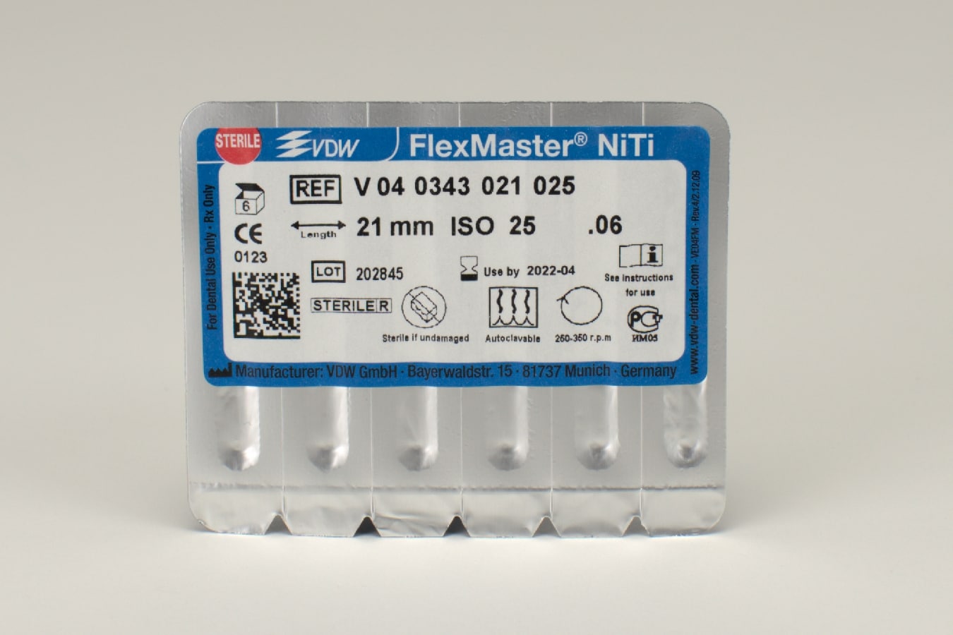 FlexMaster Taper 06 343/25 21mm 6st