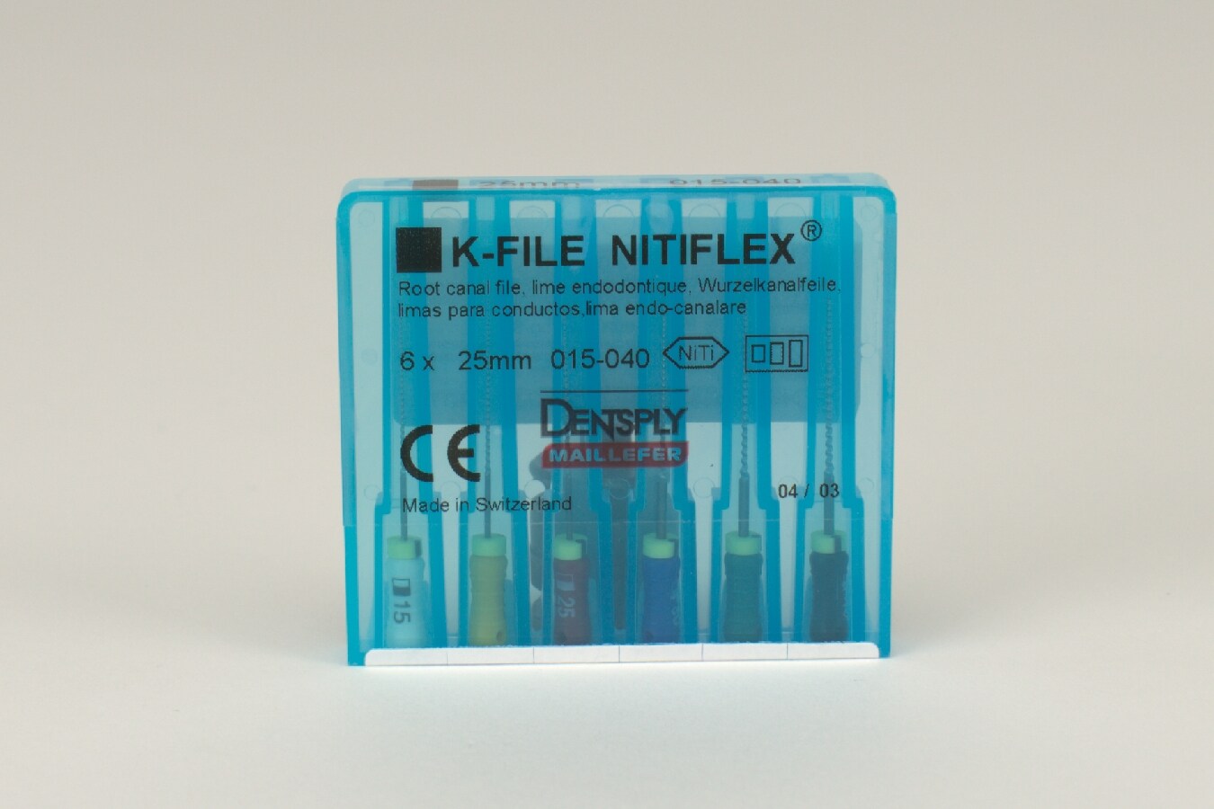 K-Fil NiTiFlex 12N 25mm 15-40 6st sorterad