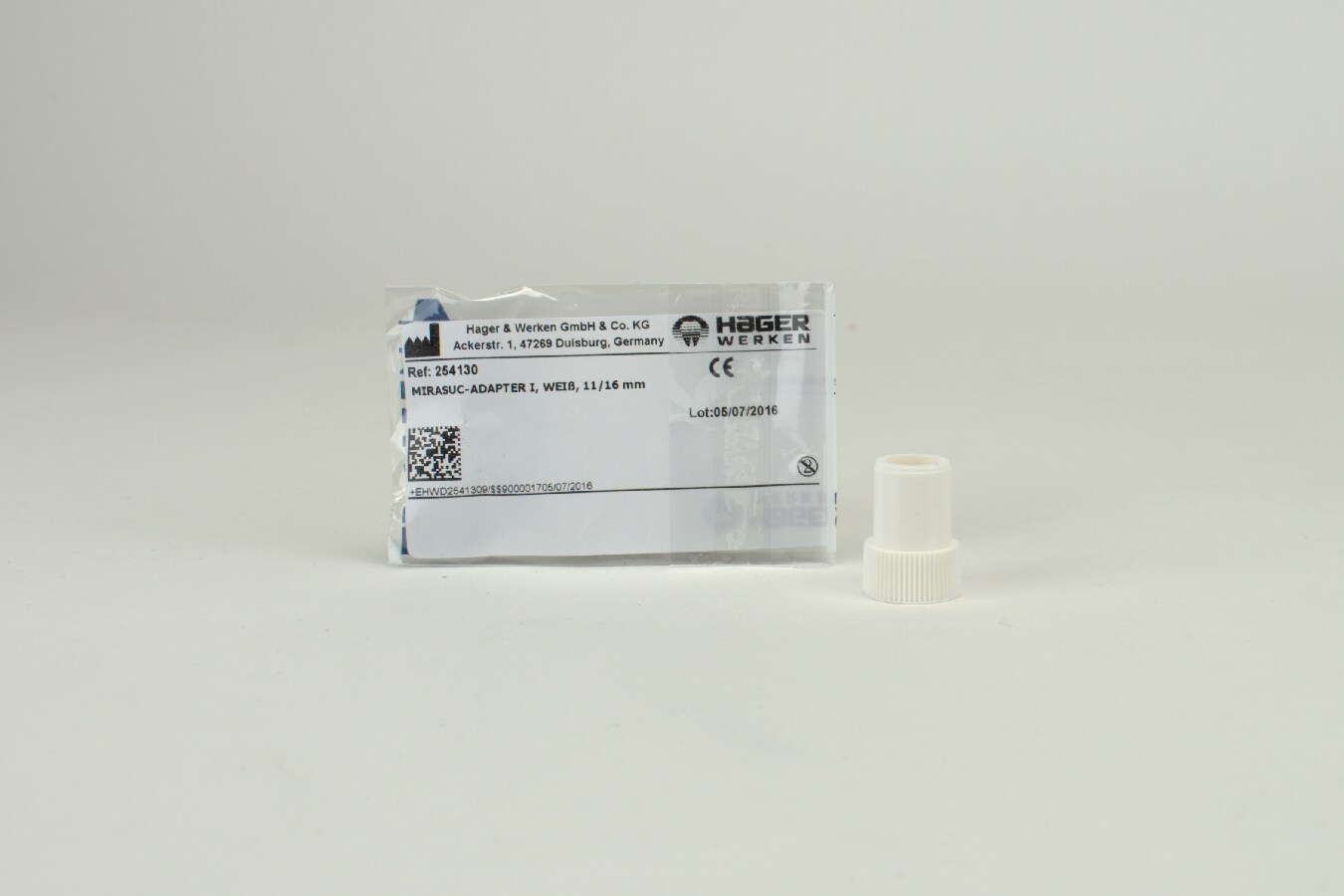 Mirasuc Sugadapter vit 11-16mm, 1st