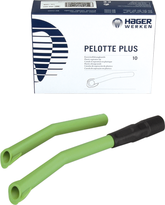 Sugrör Pelotte Plus Grön autoklaverbara 10st