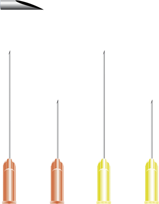 Injektionskanyl Miraject Luer 0,4x42mm 27G 100st