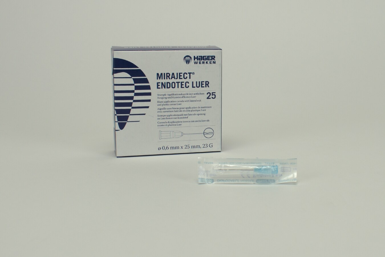 Spolkanyl Miraject Endotec 0,6x25mm Luer 25st