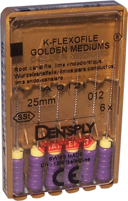 K-Flexofile gold medium 12-37 25mm 6st