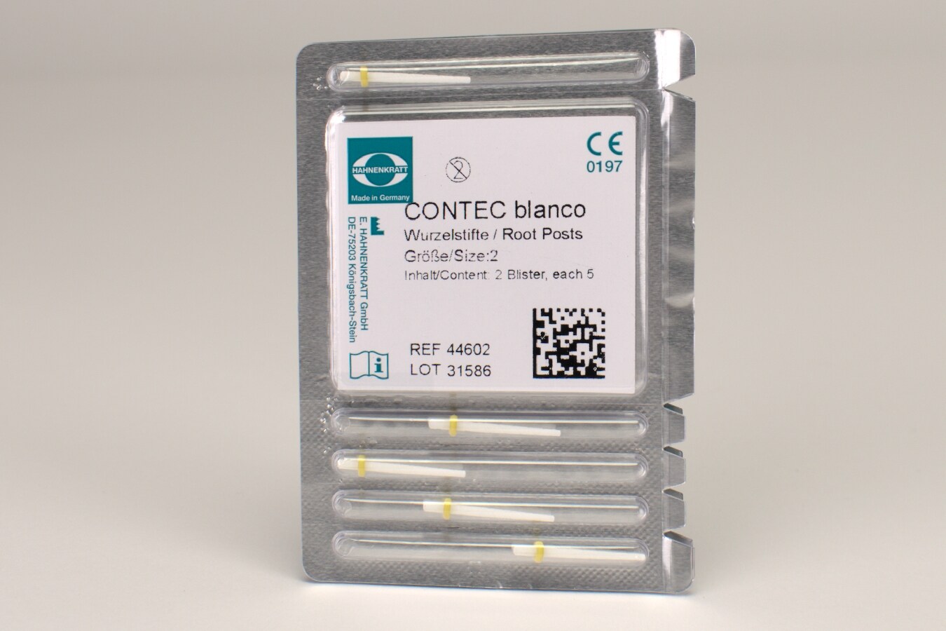 Contec Blanco Fiberstift nr 2 gul 1,50mm vit 10st