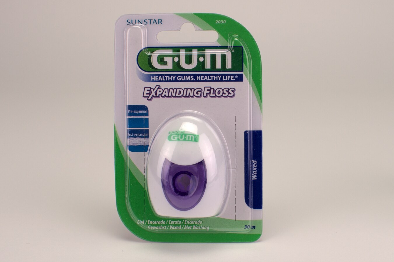 GUM Expanding Tandtråd 30m