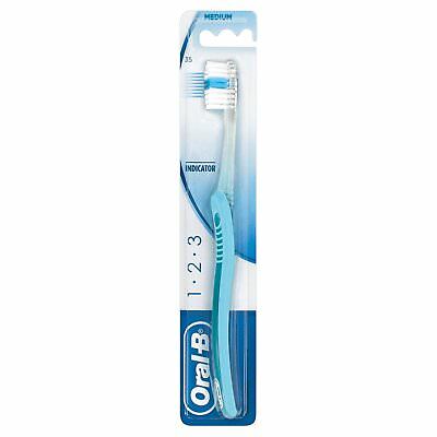 Oral-B Tandborste 1.2.3 Indicator 35 Medium