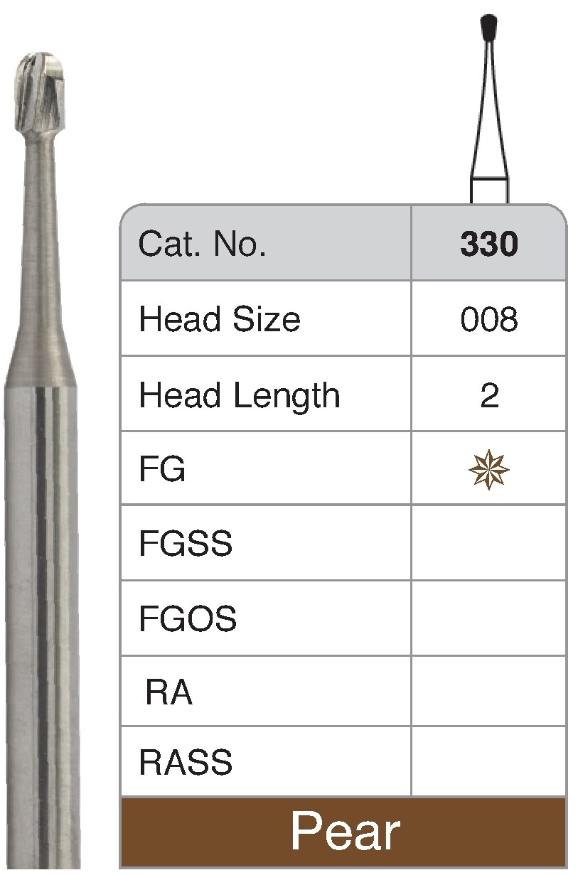 Strauss FG 330 päron 008 10st