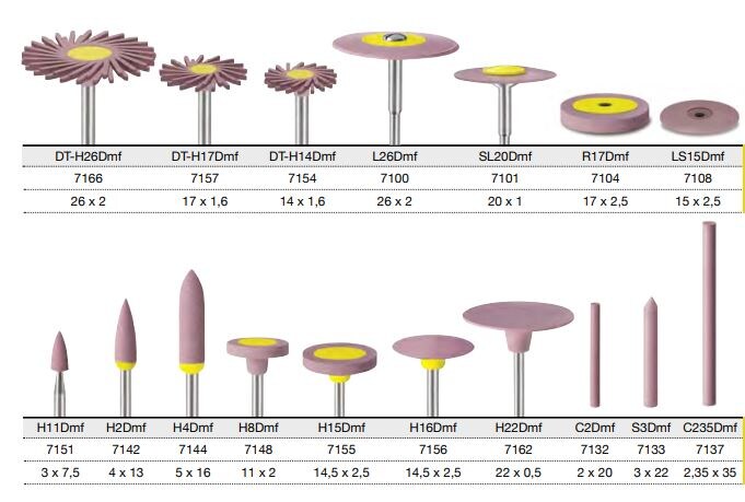 EVE Diapol Polerare rosa L26Dmf Hst styck