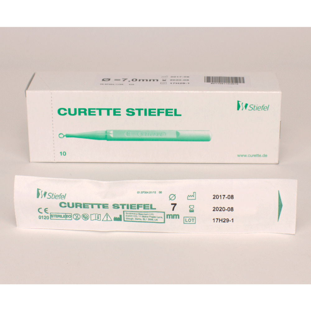 Curette Ringkurett 7mm 10st