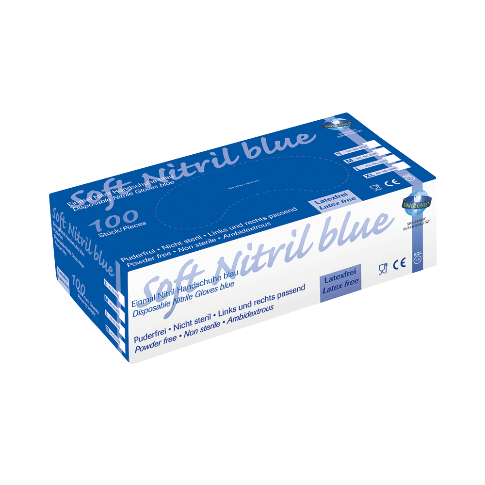 Handske Eco Blue Nitril XL 100st