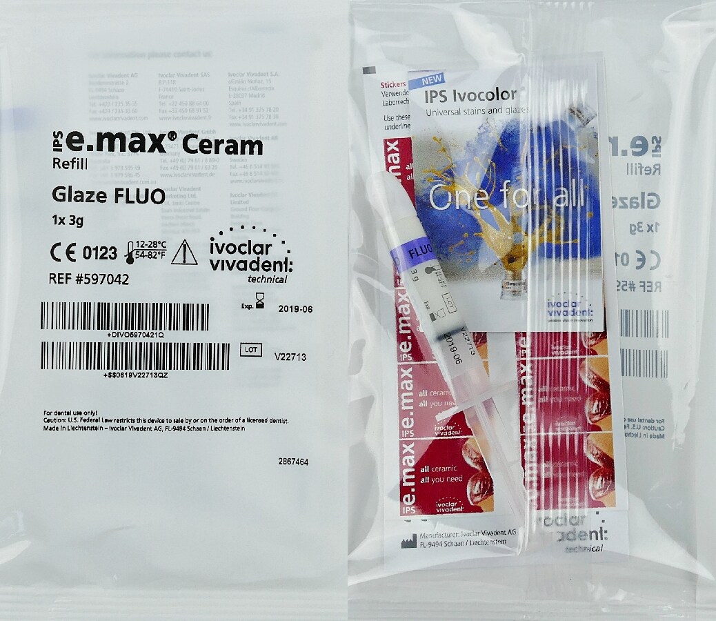 IPS e.max Ceram Glaze Fluo paste 3g