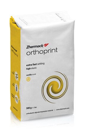 Orthoprint extra fast vanilj gul 500g