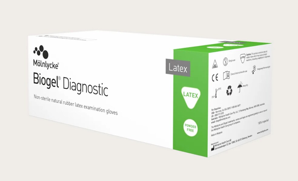 Biogel DIAGNOSTIC osteril stl 8 6x25 par